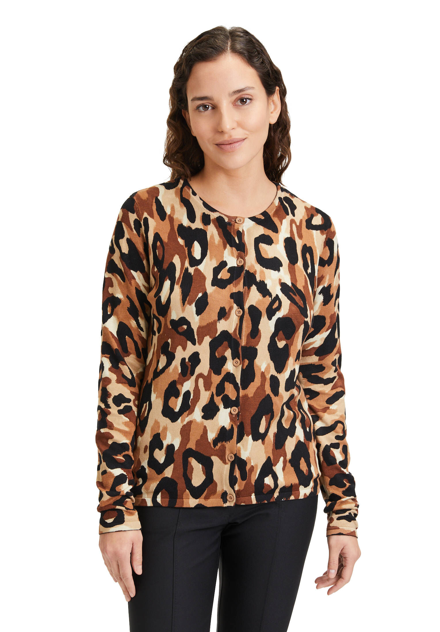 Betty Barclay| Damen Feinstrickjacke mit Print