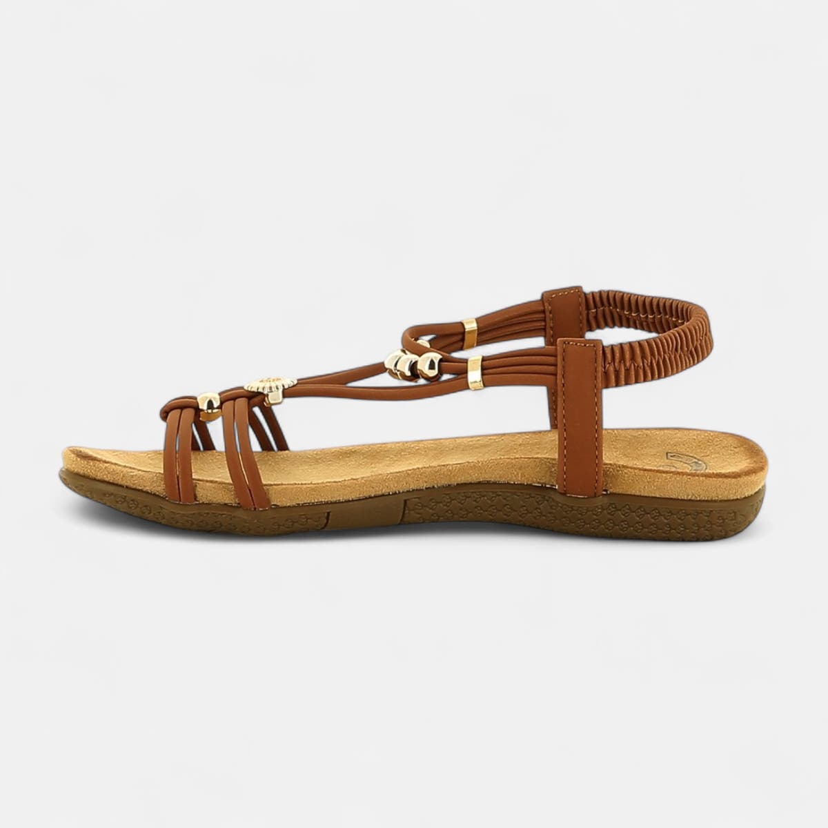 Sandales Femme camel