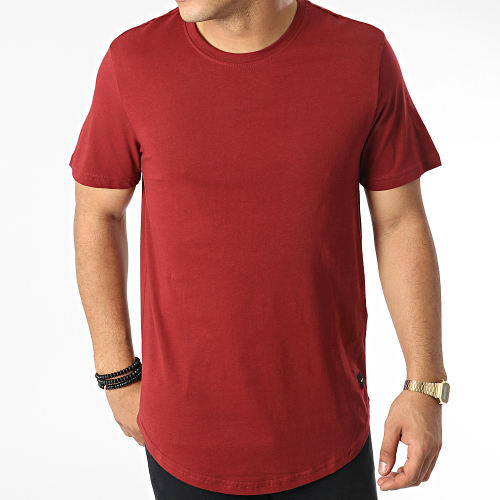 Tee Shirt Oversize Matt Longy Bordeaux