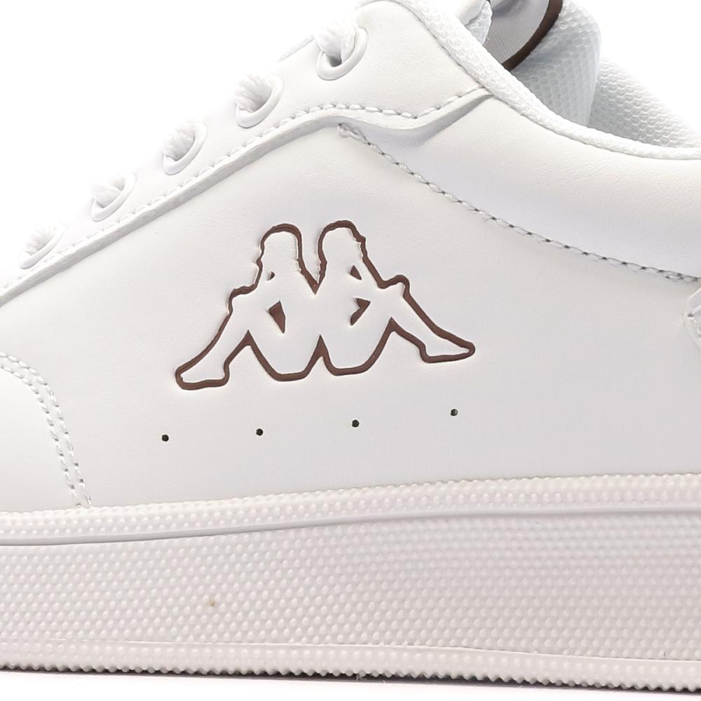 Kappa Baskets Blanches/Cuivre femme Kappa Adenis