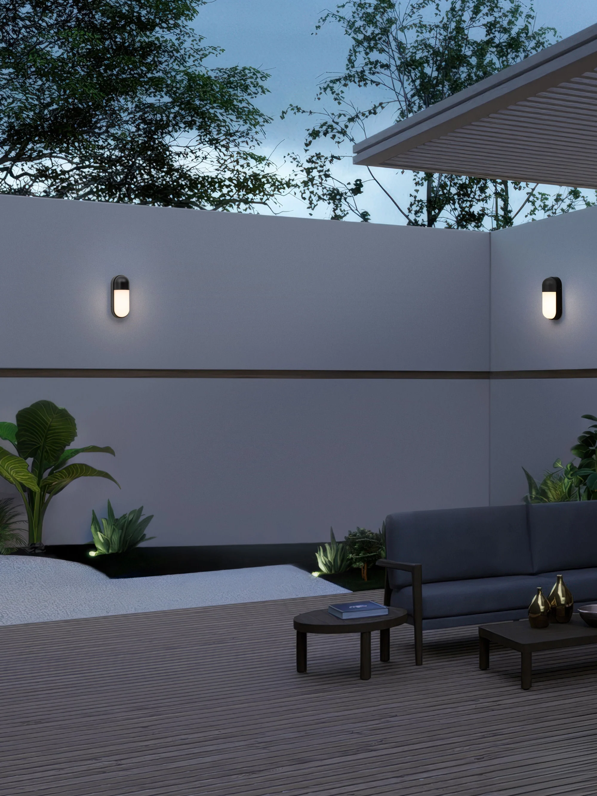 Outdoor LED wandlamp Arrow