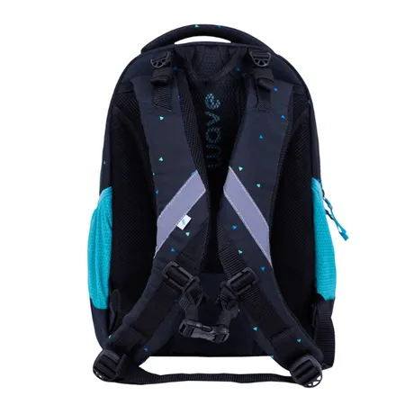 Belmil Schulrucksack Wave Boost Dots Aurora