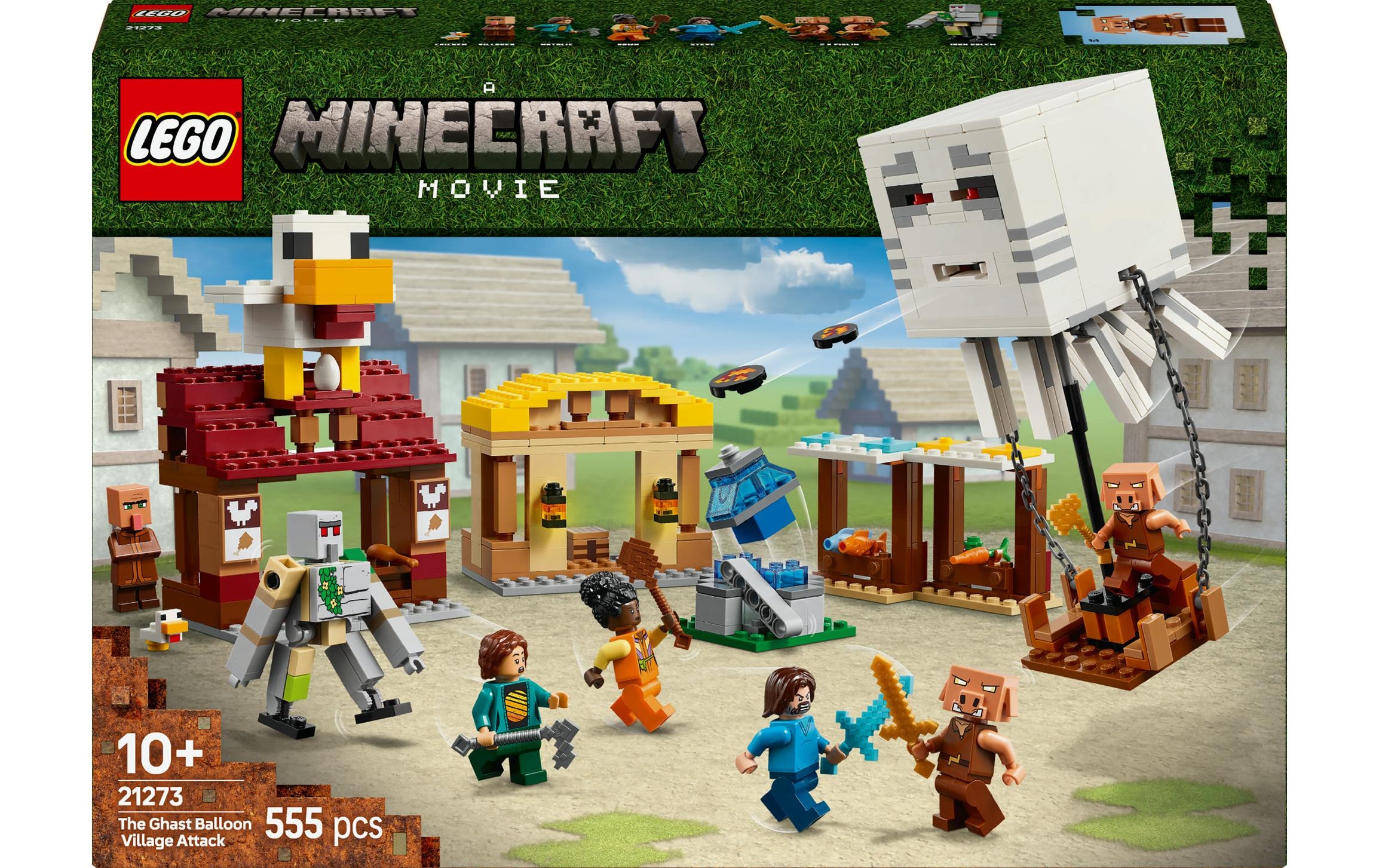 LEGO® Spielbausteine »Minecraft Angriff des Ghast-Ballons 21273«