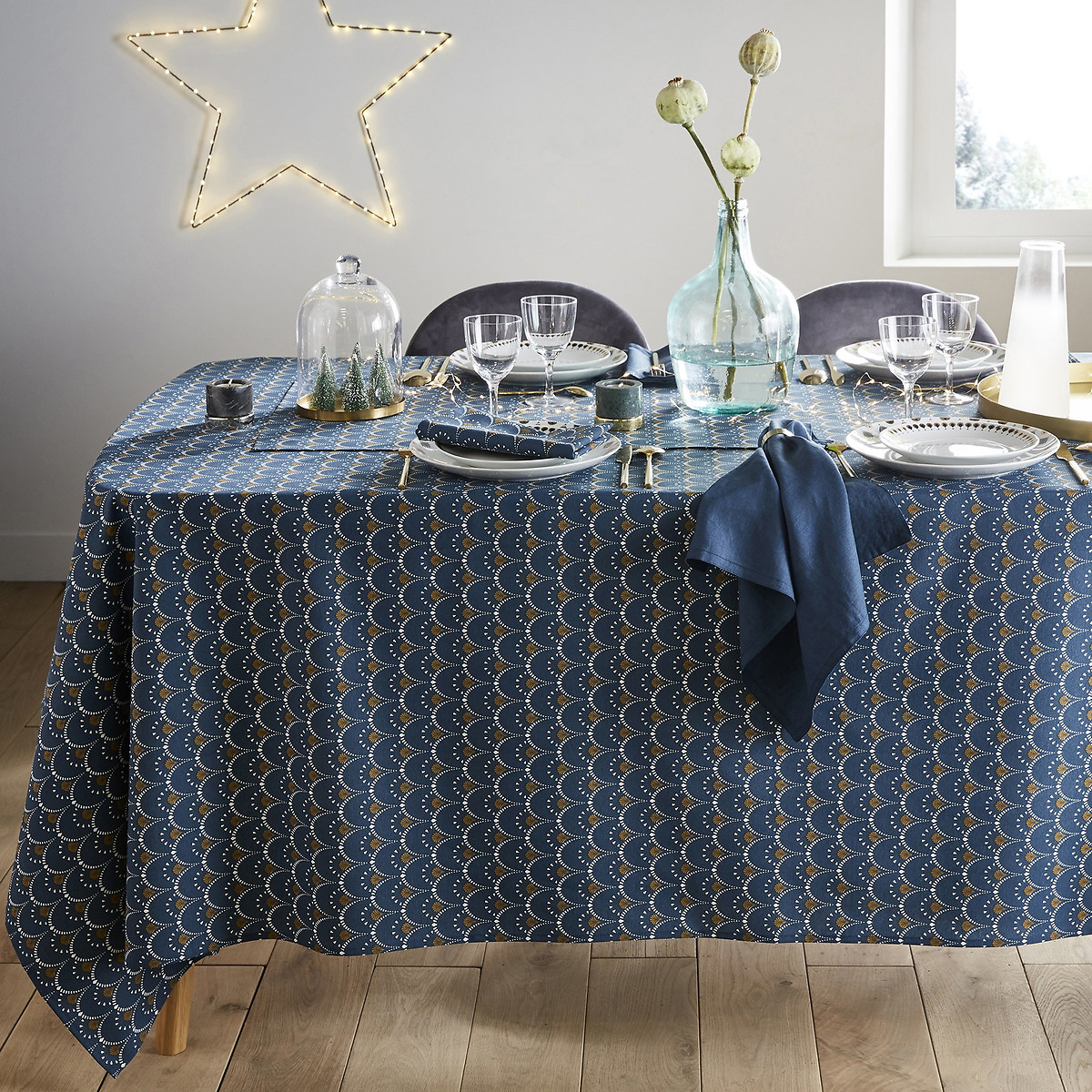LA REDOUTE INTERIEURS<br>Toalha de mesa estampada Mina,