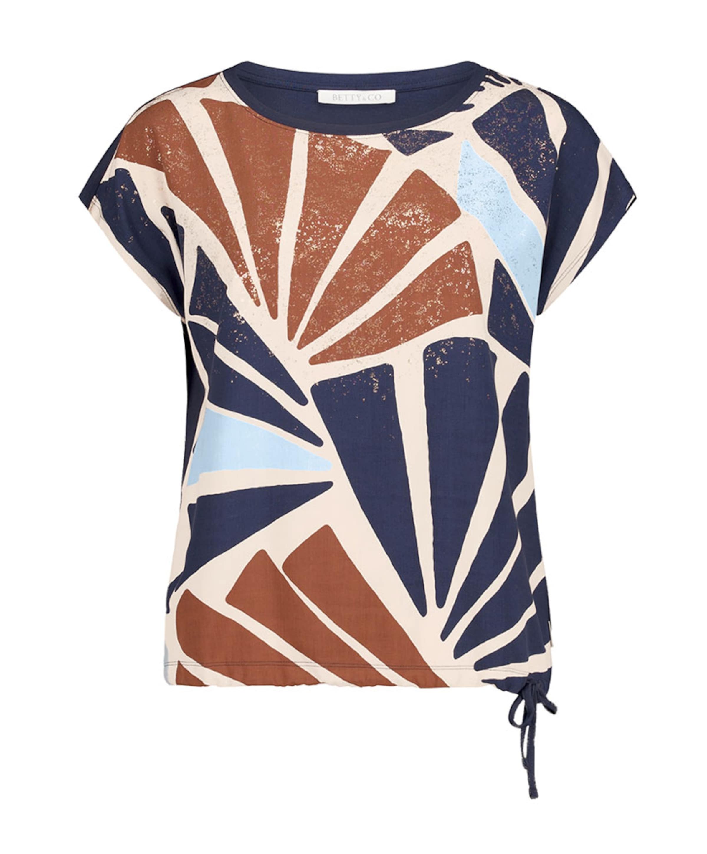Betty en Co Dames T-shirt blauw