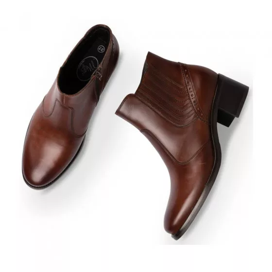 Bottines MARRON MEGIS ELEGANT
