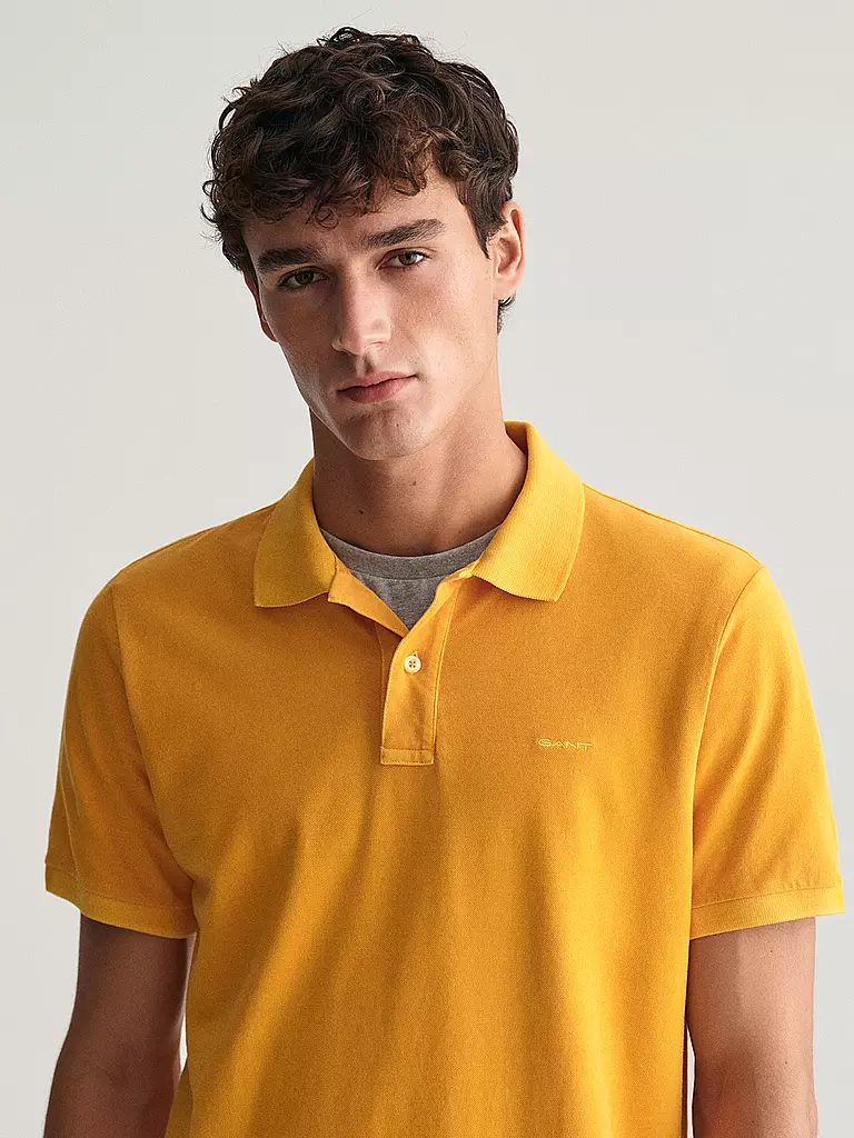 GANT Poloshirt gelb