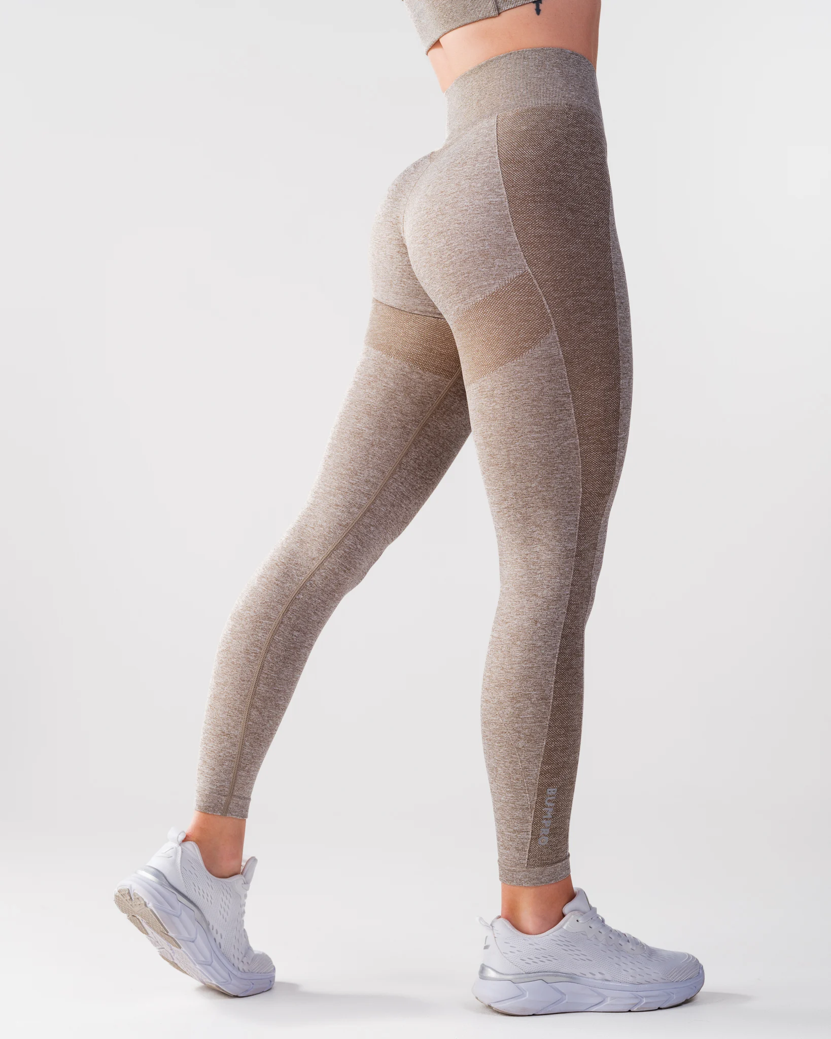 Bumpro Power Up! Tights Dark Green Melange