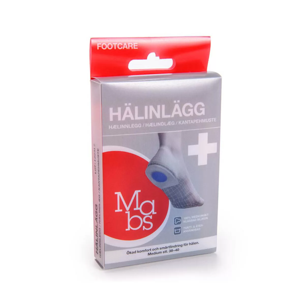 Mabs Hælindlæg Small - 2 stk.