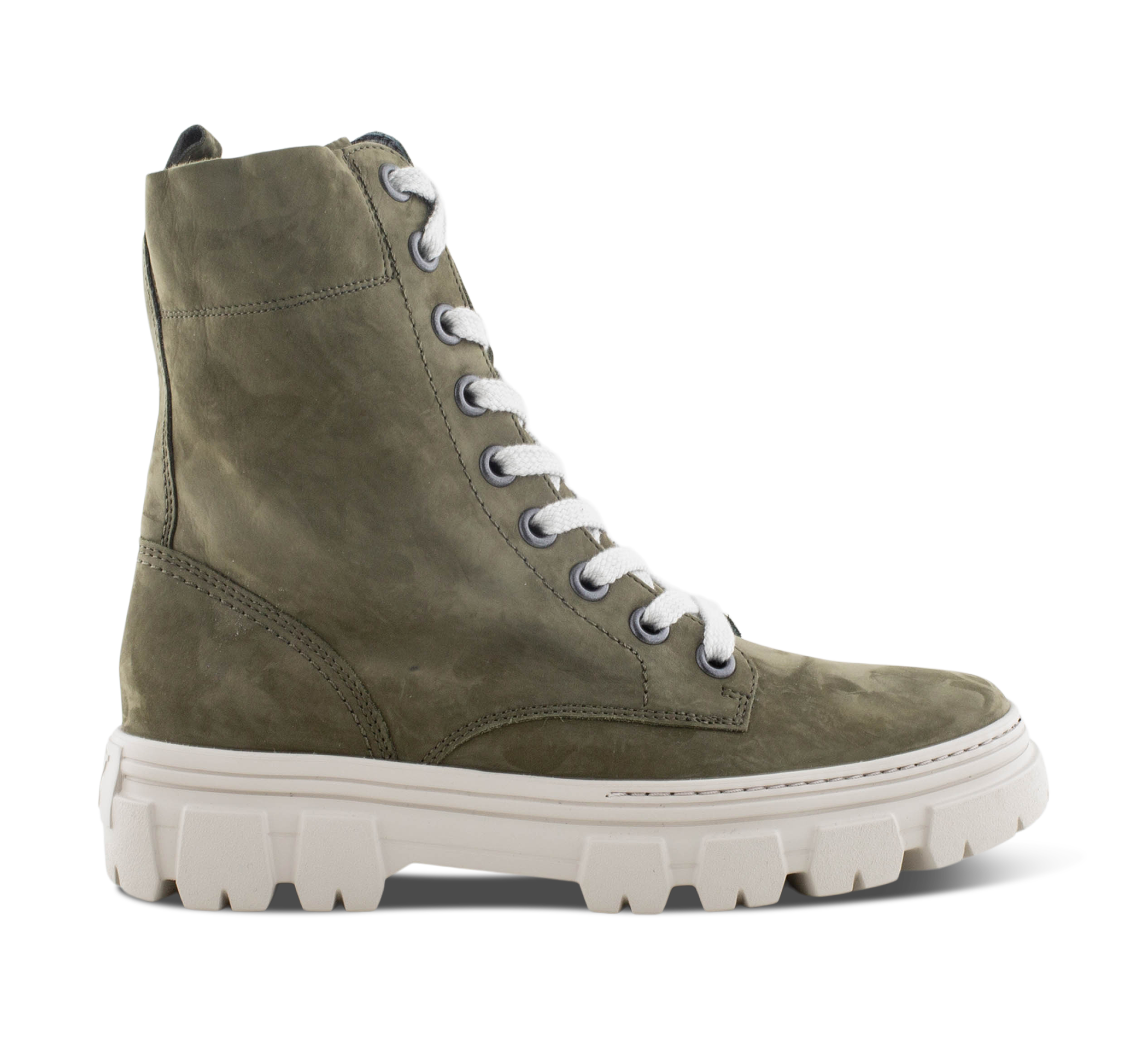 Paul Green Super Soft - Schnürstiefel grün