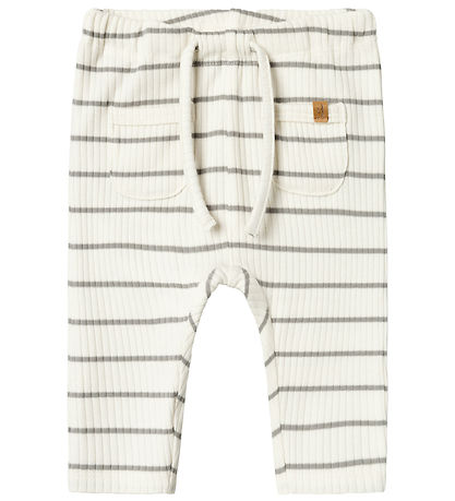 Lil' Atelier Hosen - Noos - Rib - NbmKail - Kokosmilch