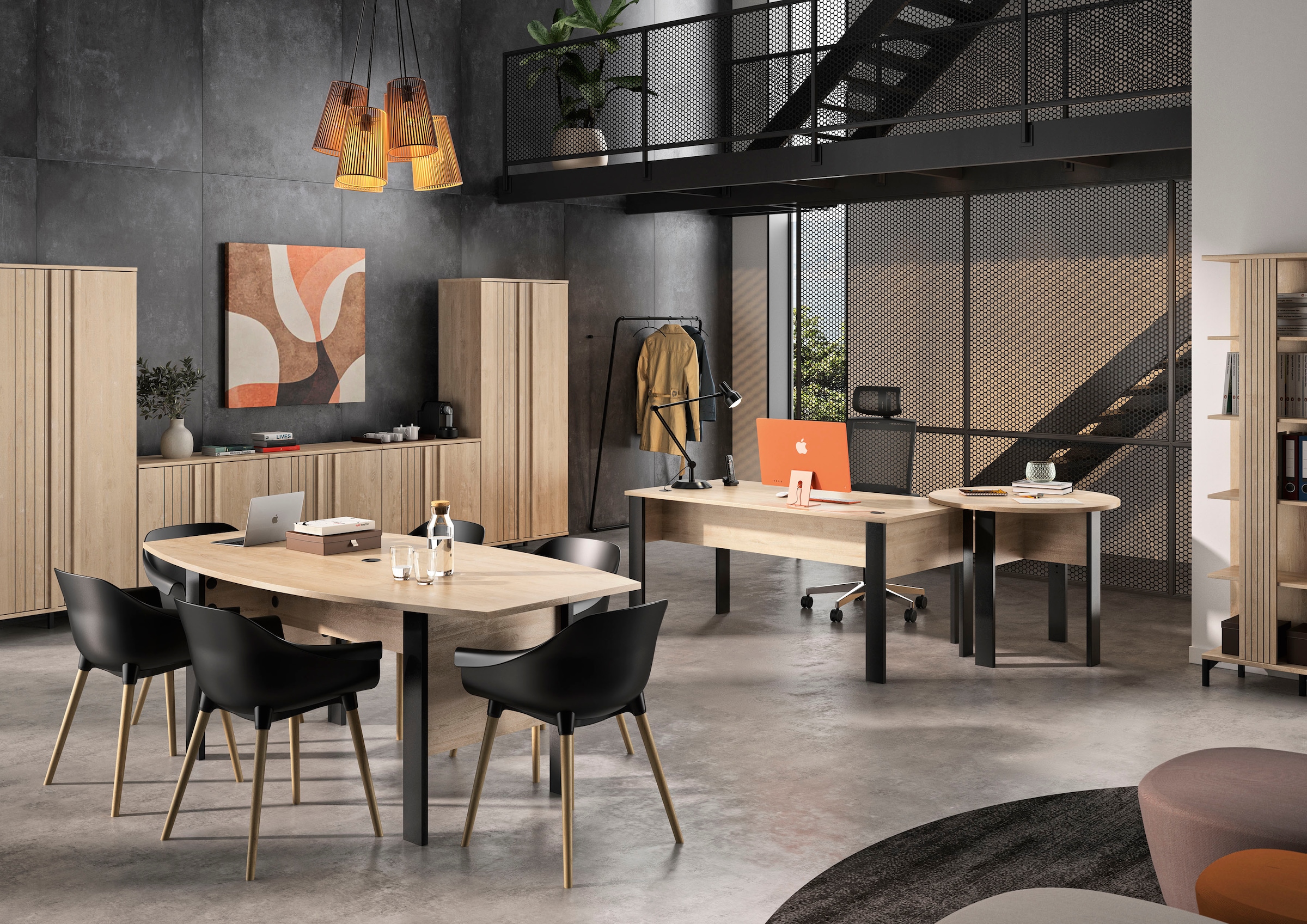 Gami Aktenschrank »Faro« 1 Stk. tlg. moderner Industrial Look
