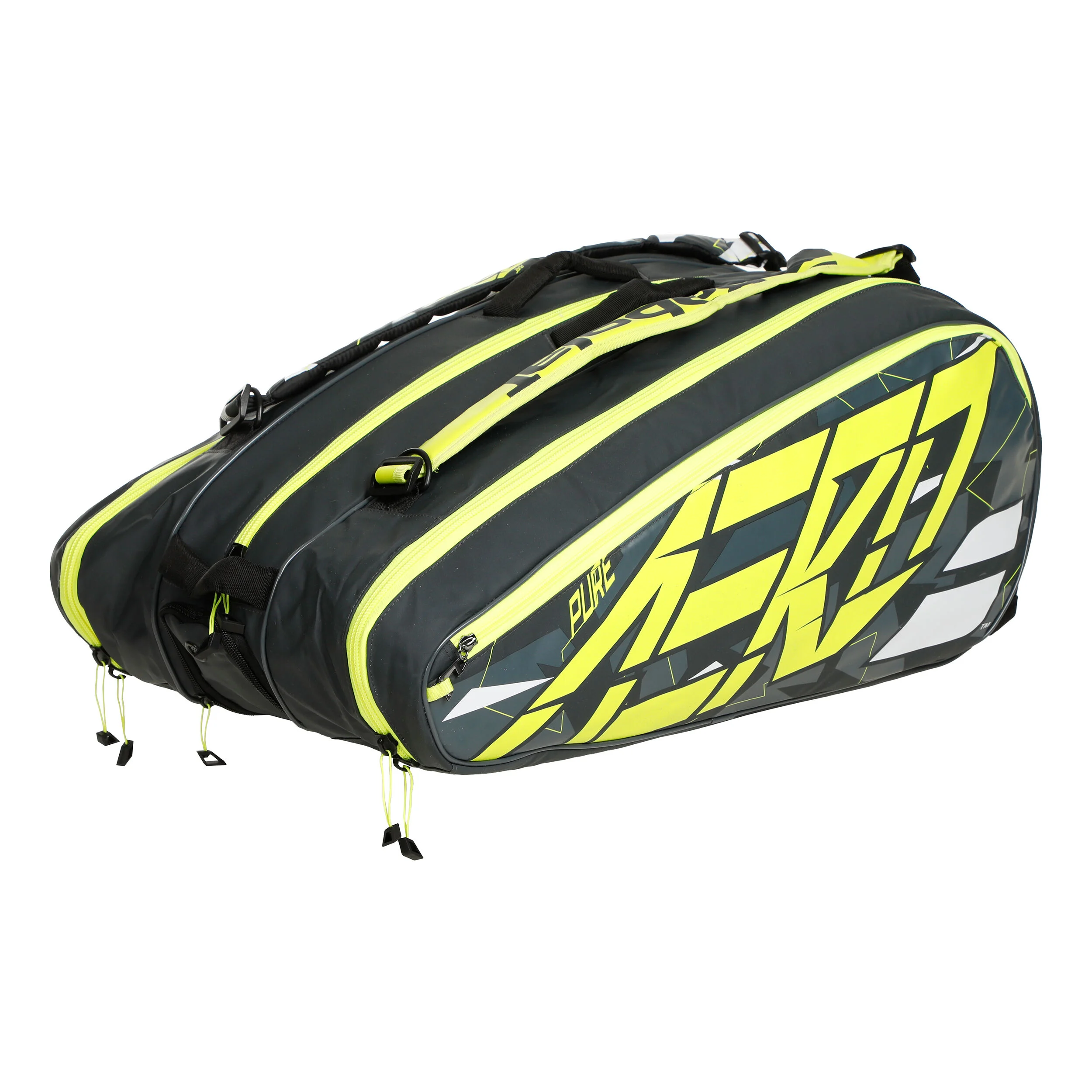 Babolat Pure Aero RH X 12 Housse De Raquette - Anthracite , Jaune