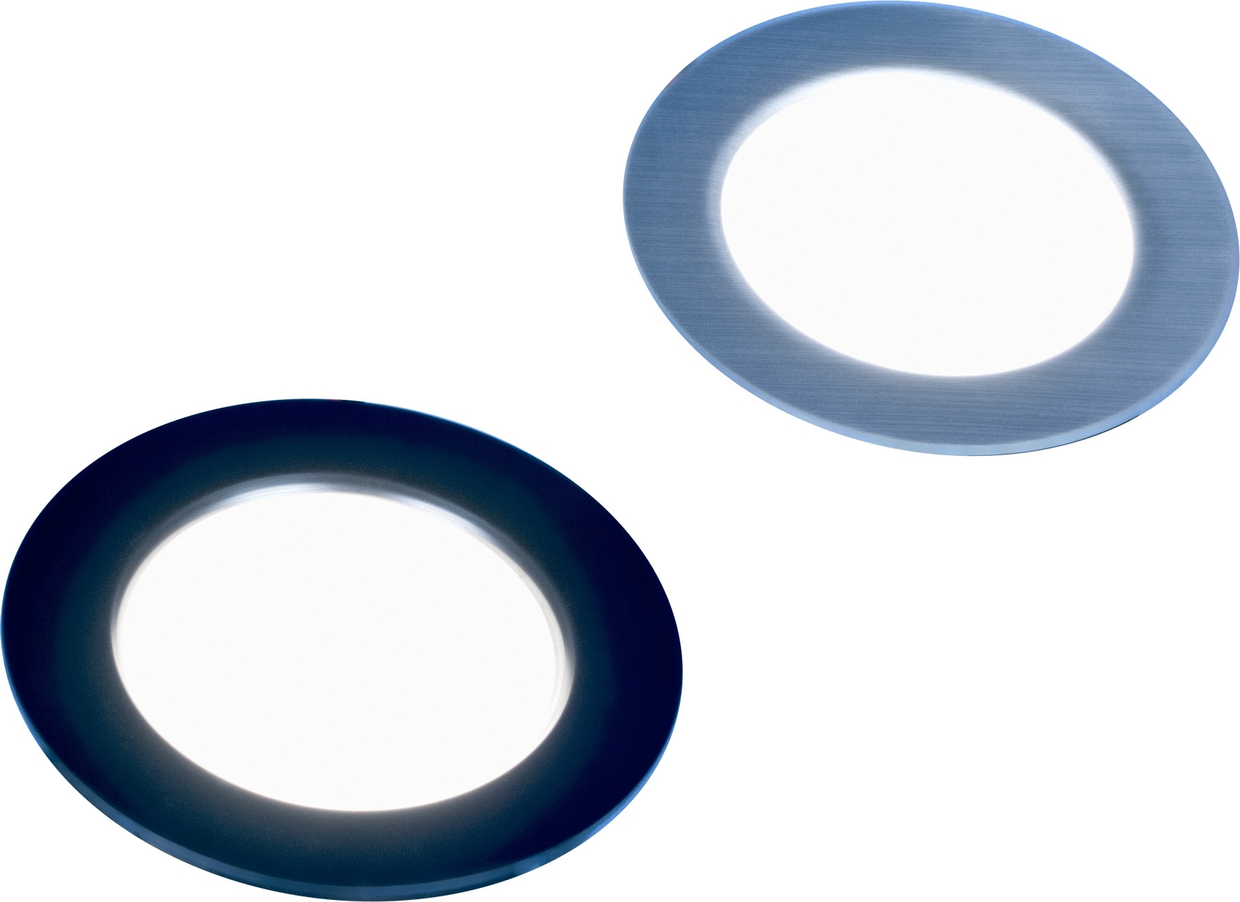 Frilight Vega 48 9SMD-Karte, Opalglas chrom