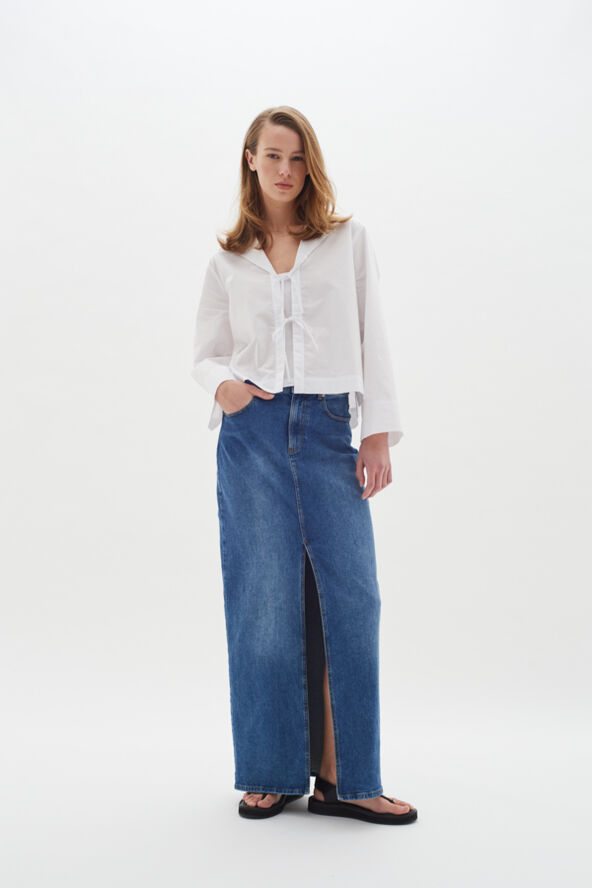 InWear PheifferIW Long Skirt Medium blue