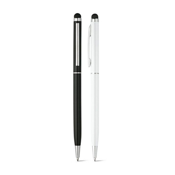 hi!dea 81158 - Stylo à bille en aluminium avec pointe tactile
