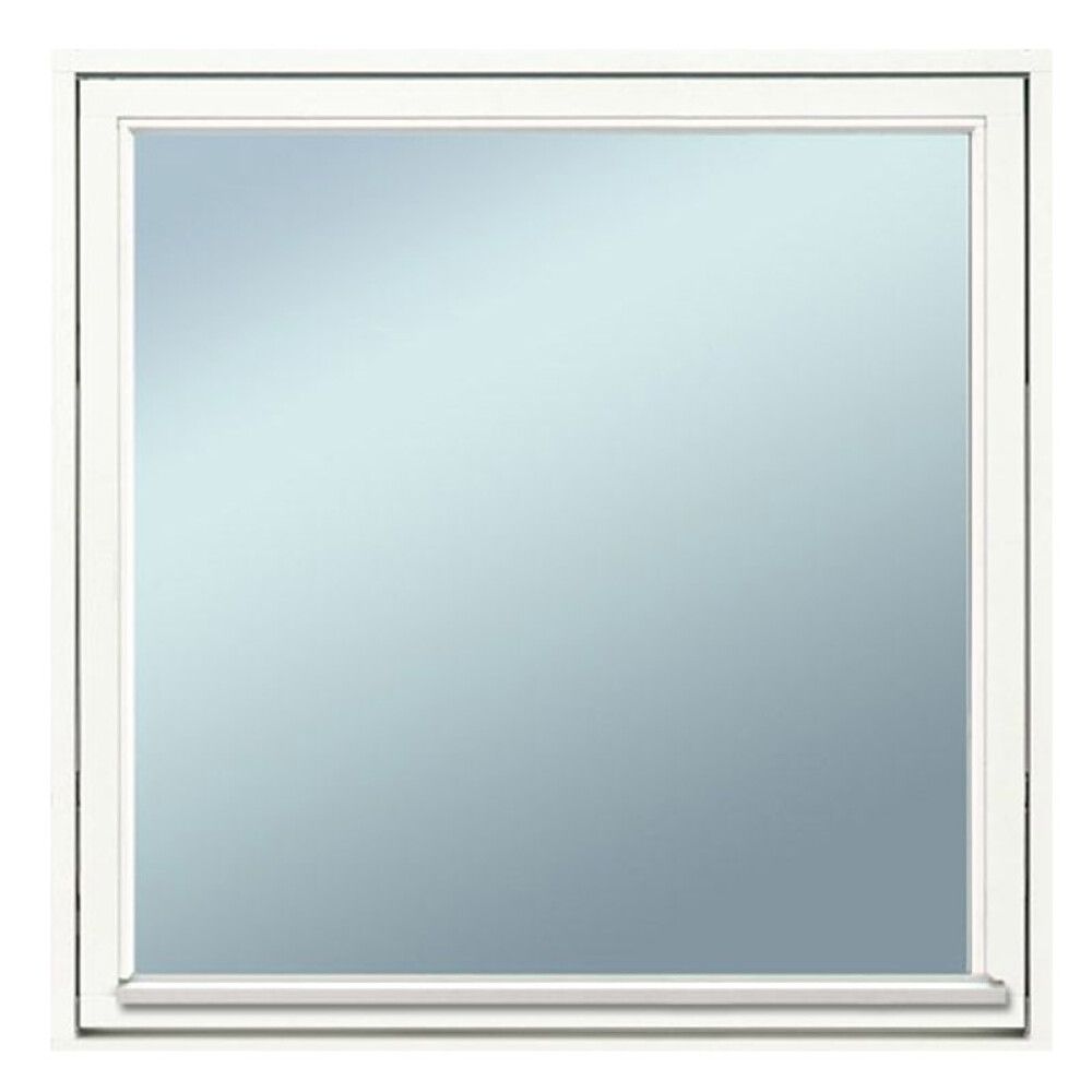 VINDU SOLID ELEMENTS TOPPSVING 3-GLASS 10X10 HVITMALT