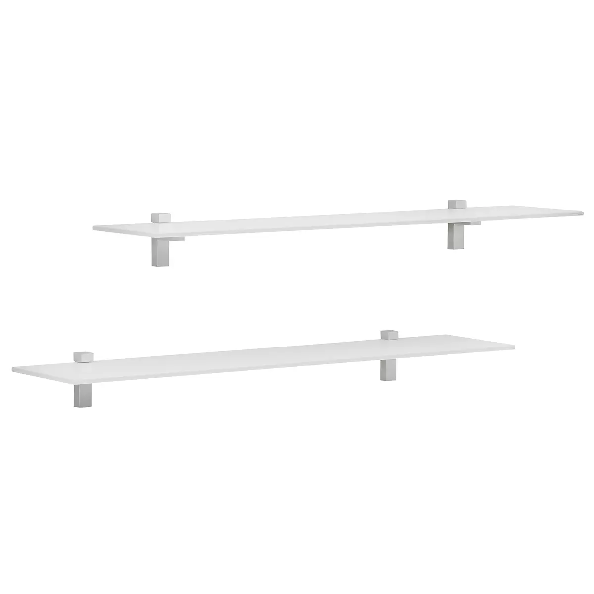 Wandregal 2er Set Bregaglia weiss