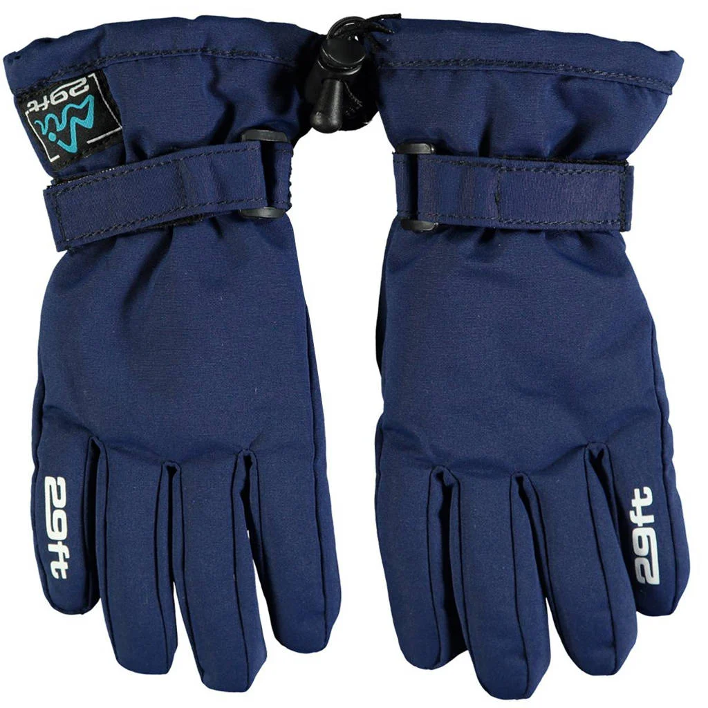 29FT skihandschoenen donkerblauw