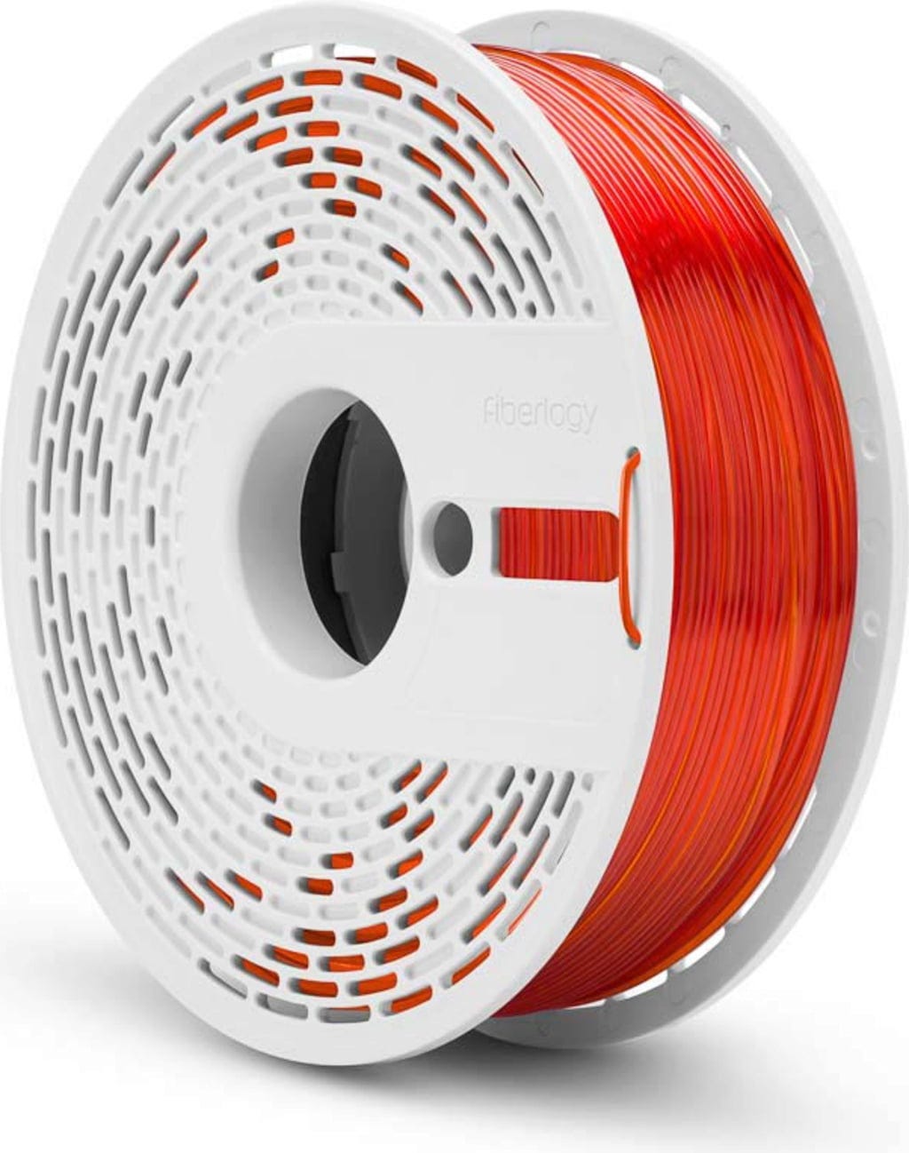 Fiberlogy  Easy PET-G Orange Transparent, 1,75 mm (850 g)    Optimiertes PET-G mit verbessertem Druckverhalten in Orange Transparent