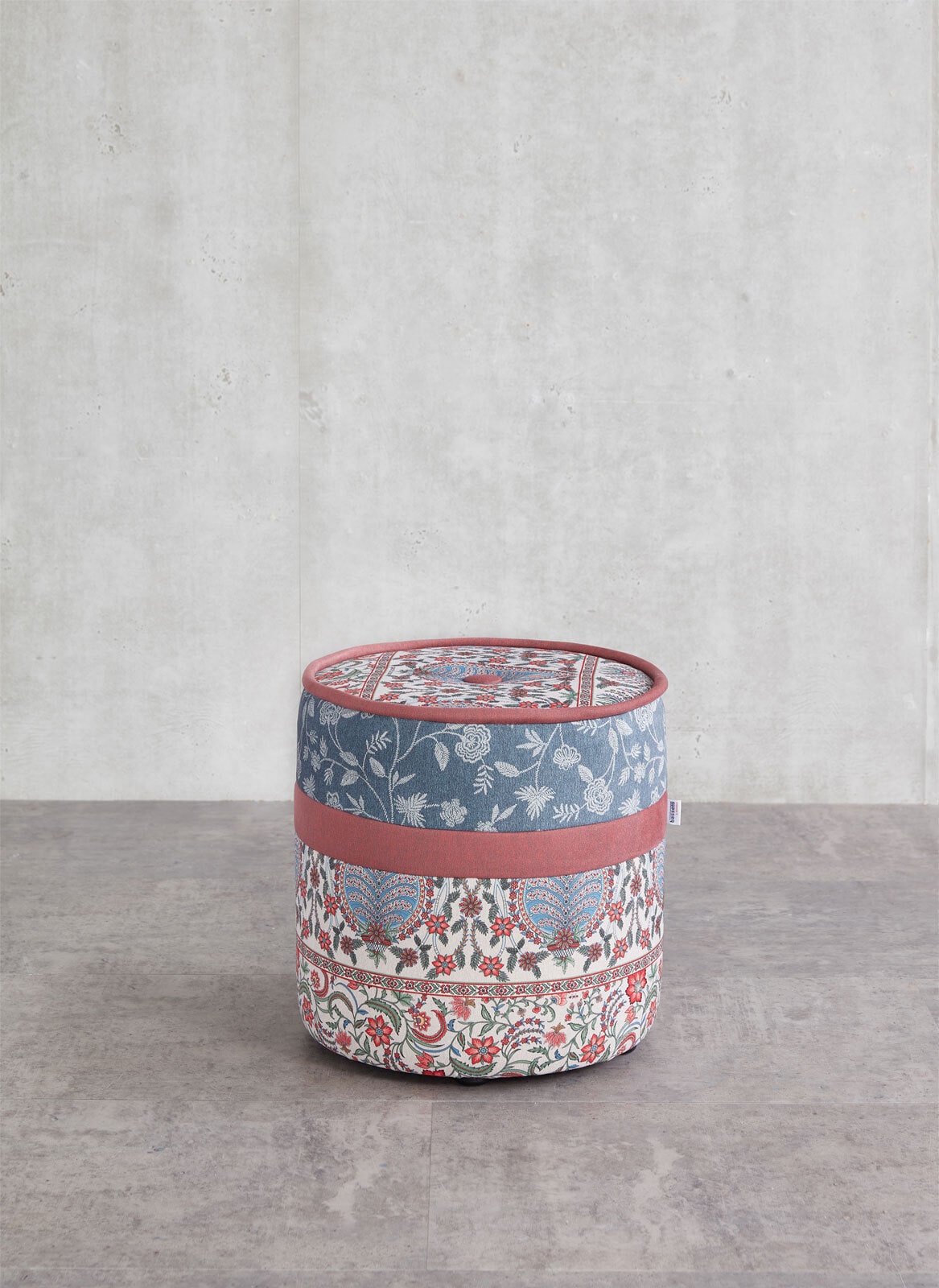 SCHRÖNO Hocker POUF TINETTO mehrfarbig