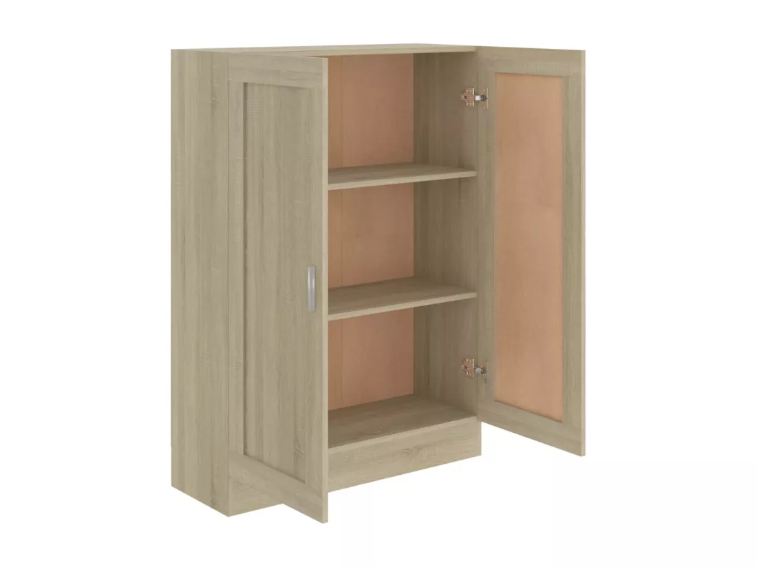 Bibliothèque Chêne sonoma 82,5x30,5x115 cm Bois d'ingénierie
