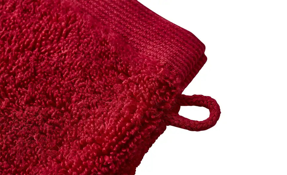 como Waschandschuh  Rot 16x21 cm