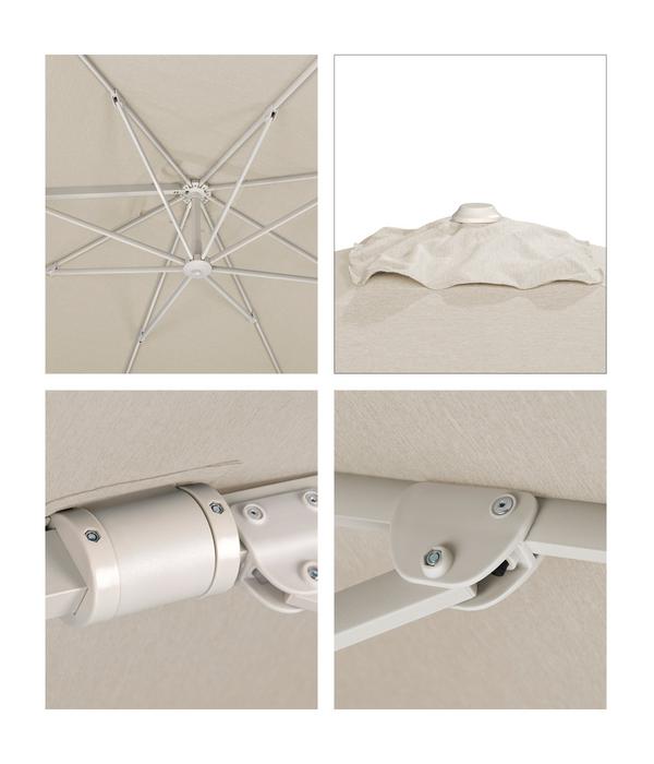 Schneider Ampelschirm Rhodos Twist Comfy,