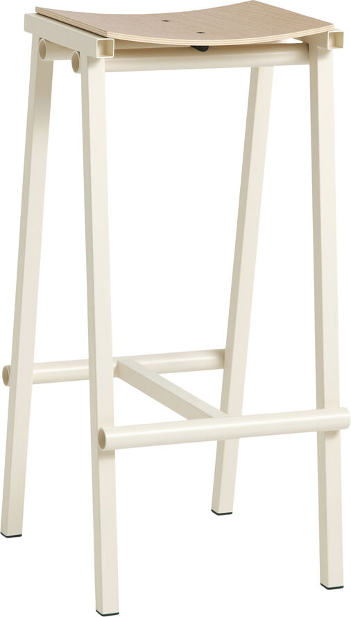 Hay Taburete 8 Bar stool High Eggshell