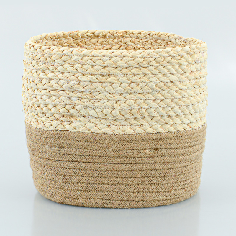 Panier de rangement 'Vahina' rond