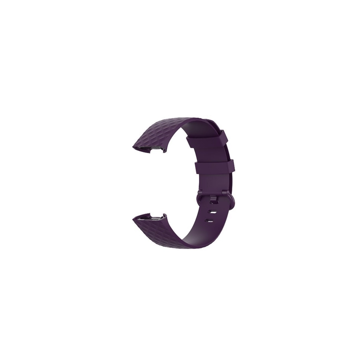 Armband Fitbit Charge4 / Charge3 S Mörklila