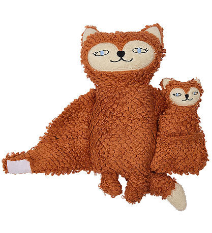 OYOY Kuscheltier - Frida & Baby Felix Fox - Caramel