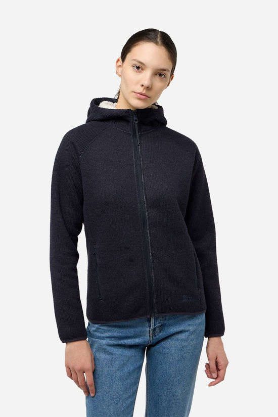 Jack Wolfskin Jack Wolfskin Kaminfeuer Hoody Fleecevest Dames
