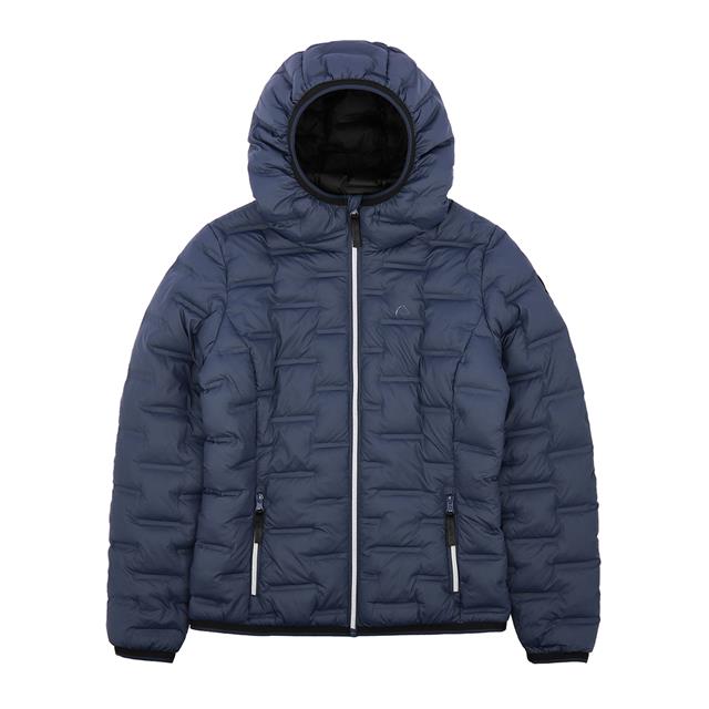 Winterjas Equithème Nelly Blauw-grijs