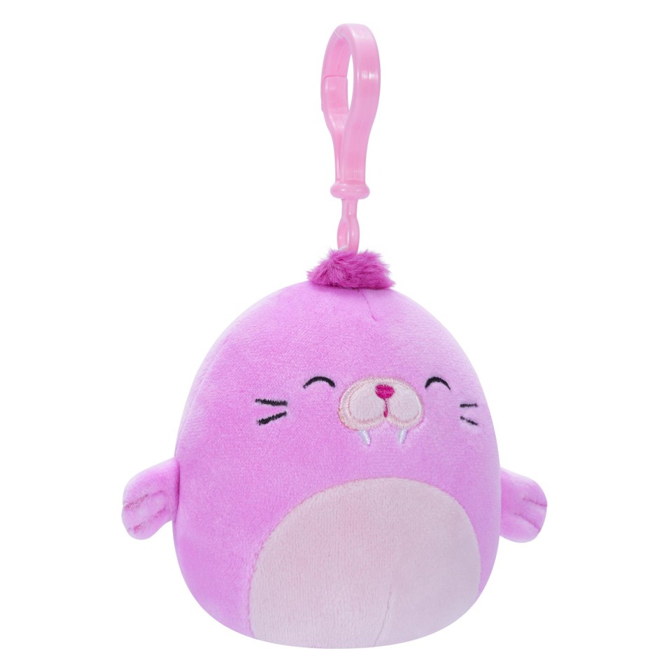 Squishmallows - 9 cm P17 Clip On - Valrossen Pepper