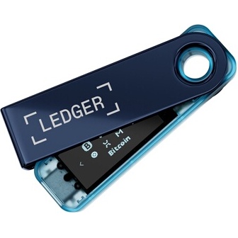 Cryptowallet Ledger Nano S Plus Bleu Neptune