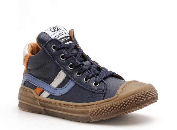 Gbb boots bottine enfant pokette bleu