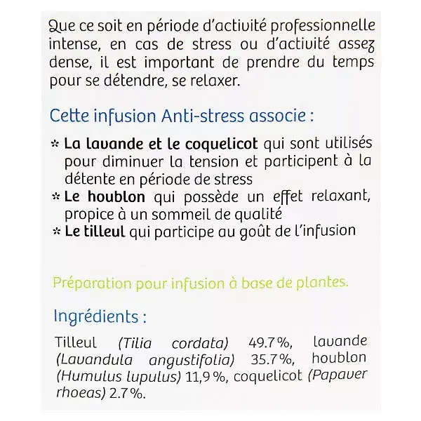 Vitavea - BioNutrisanté - Infusão antiestresse - 20 sachês