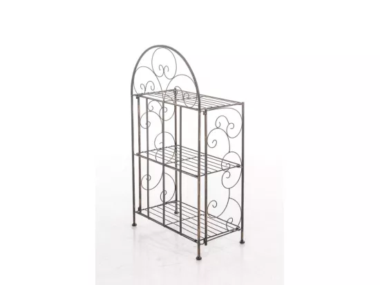Étagères sur pied - Métal - 45.5 x 24 x 81.5cm - Bronze - Rosa