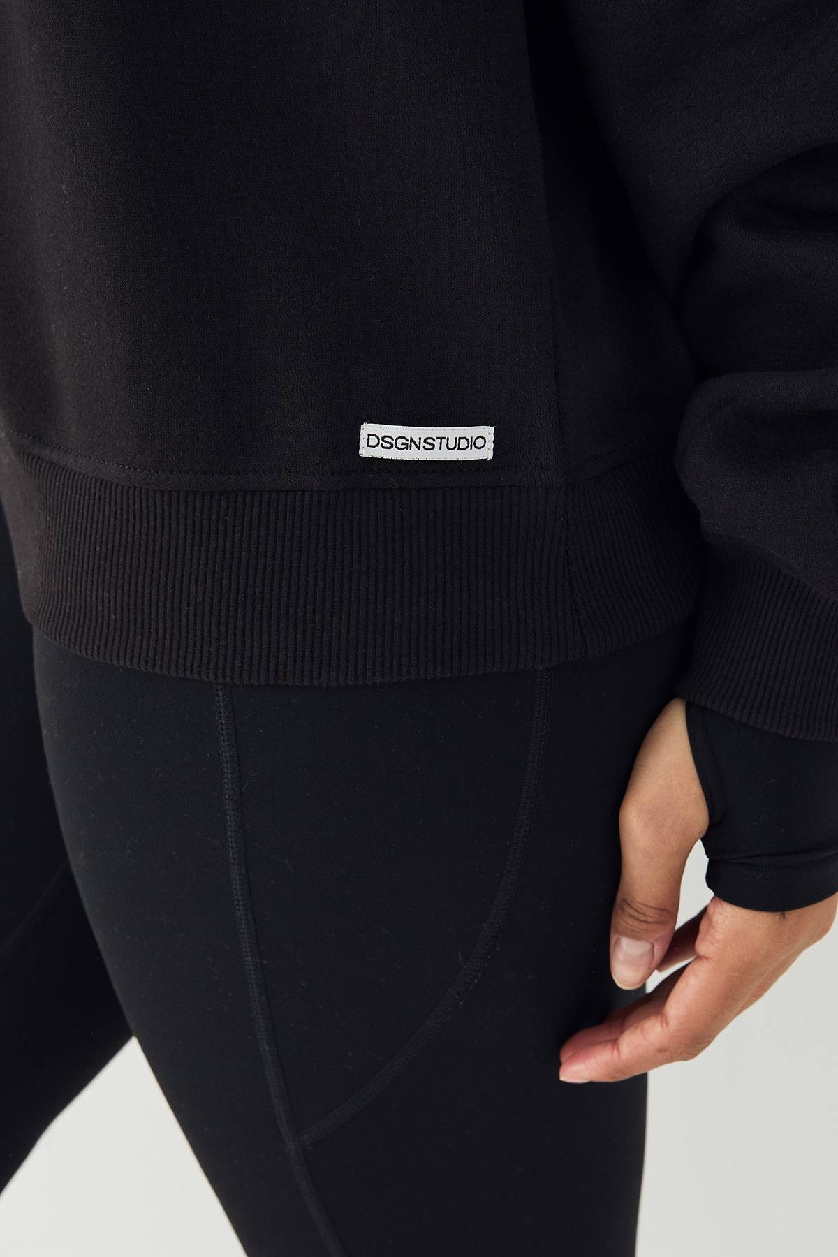 Sweat-shirt Col Rond Oversize DSGN Studio