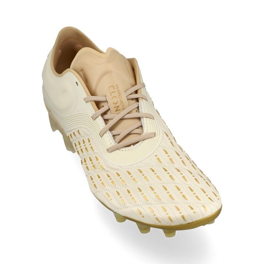 Under Armour Clone Magnetico Elite 3.0 FG - Blanc/Marron/Doré