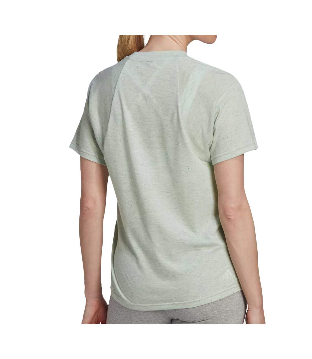 T-shirt Vert Femme Adidas HK0419