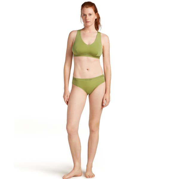 Brassière trail ICEBREAKER W M 125 CL SPRITE RCR BRA OLIVE