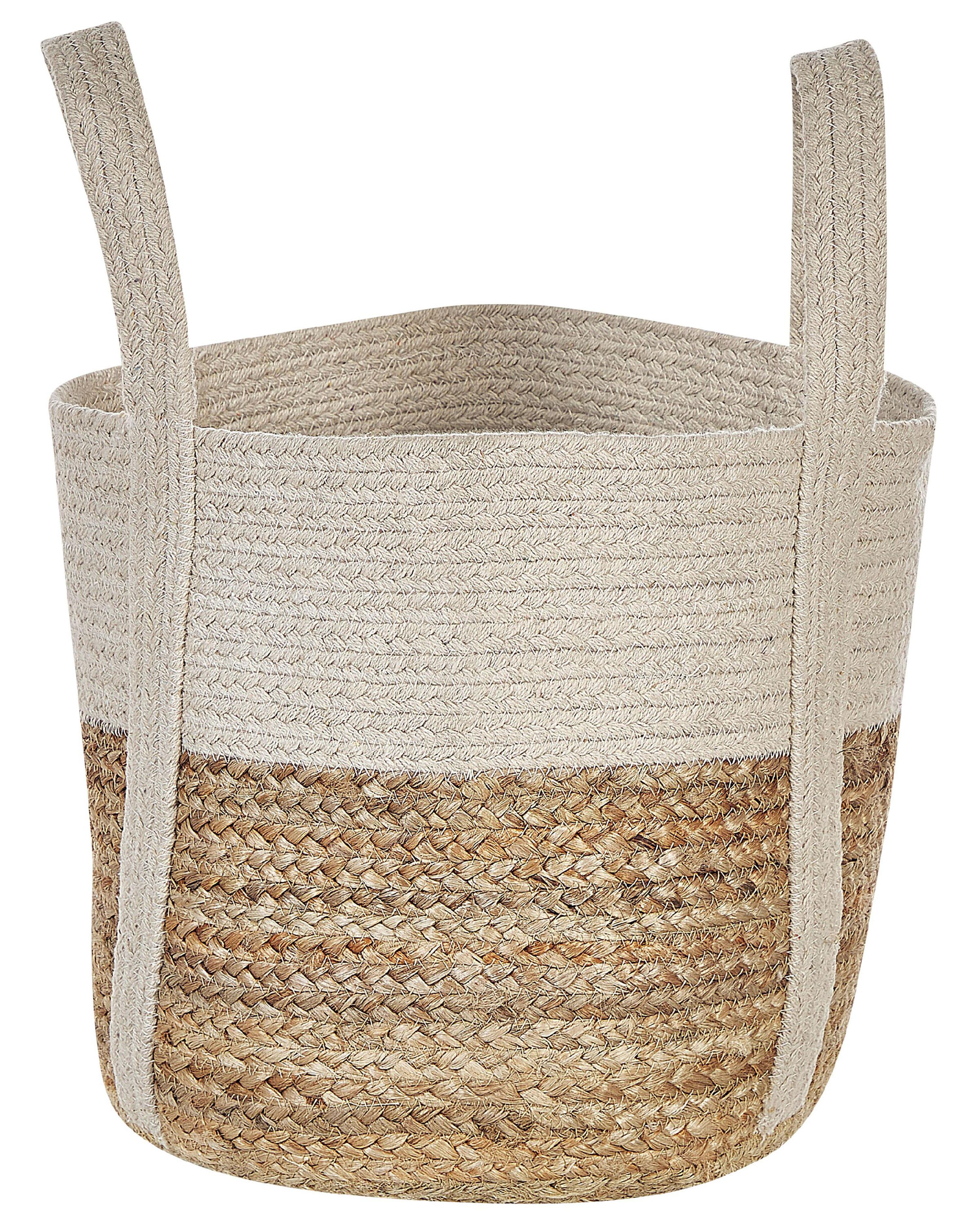 Mand SONIPAT Jute Natuurlijk