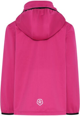 Color Kids Fôret Softshelljakke, Festival Fuchsia
