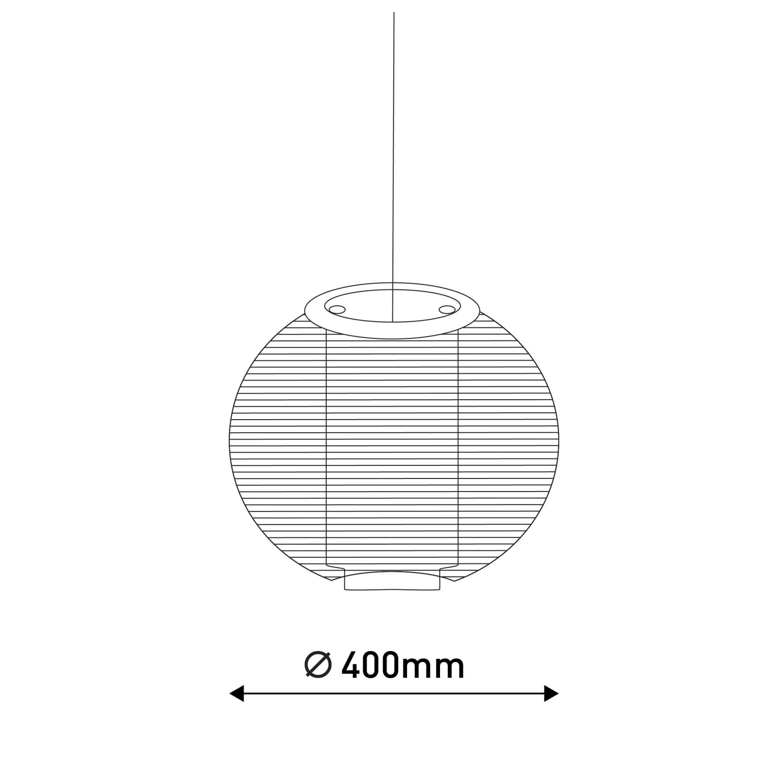 Japanballon - bunt - Ø 40 cm