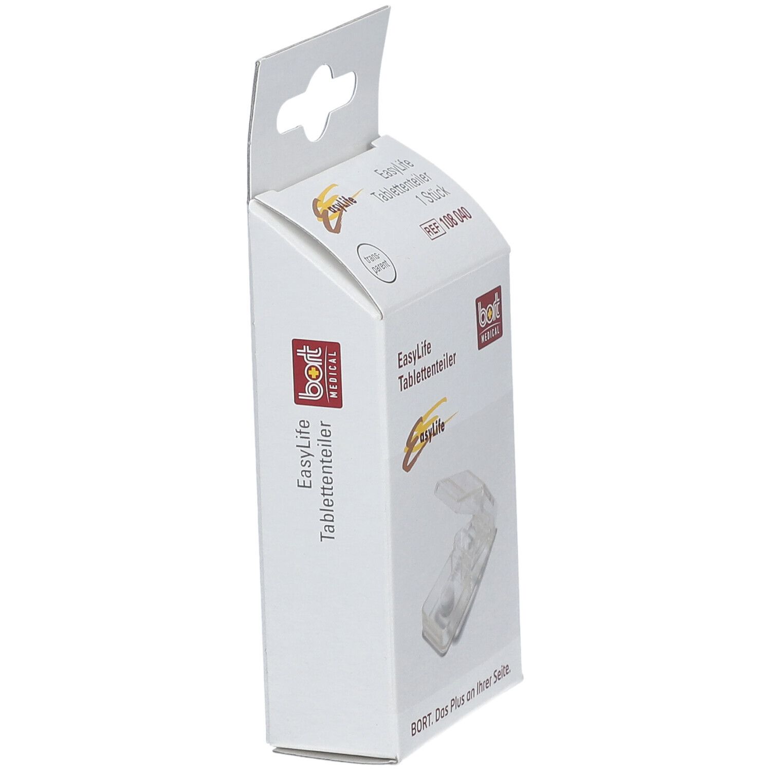 BORT EasyLife® Tablettenteiler transparent
