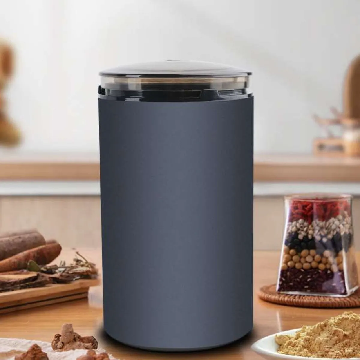 Universal Moulin à café électrique portable - Argent