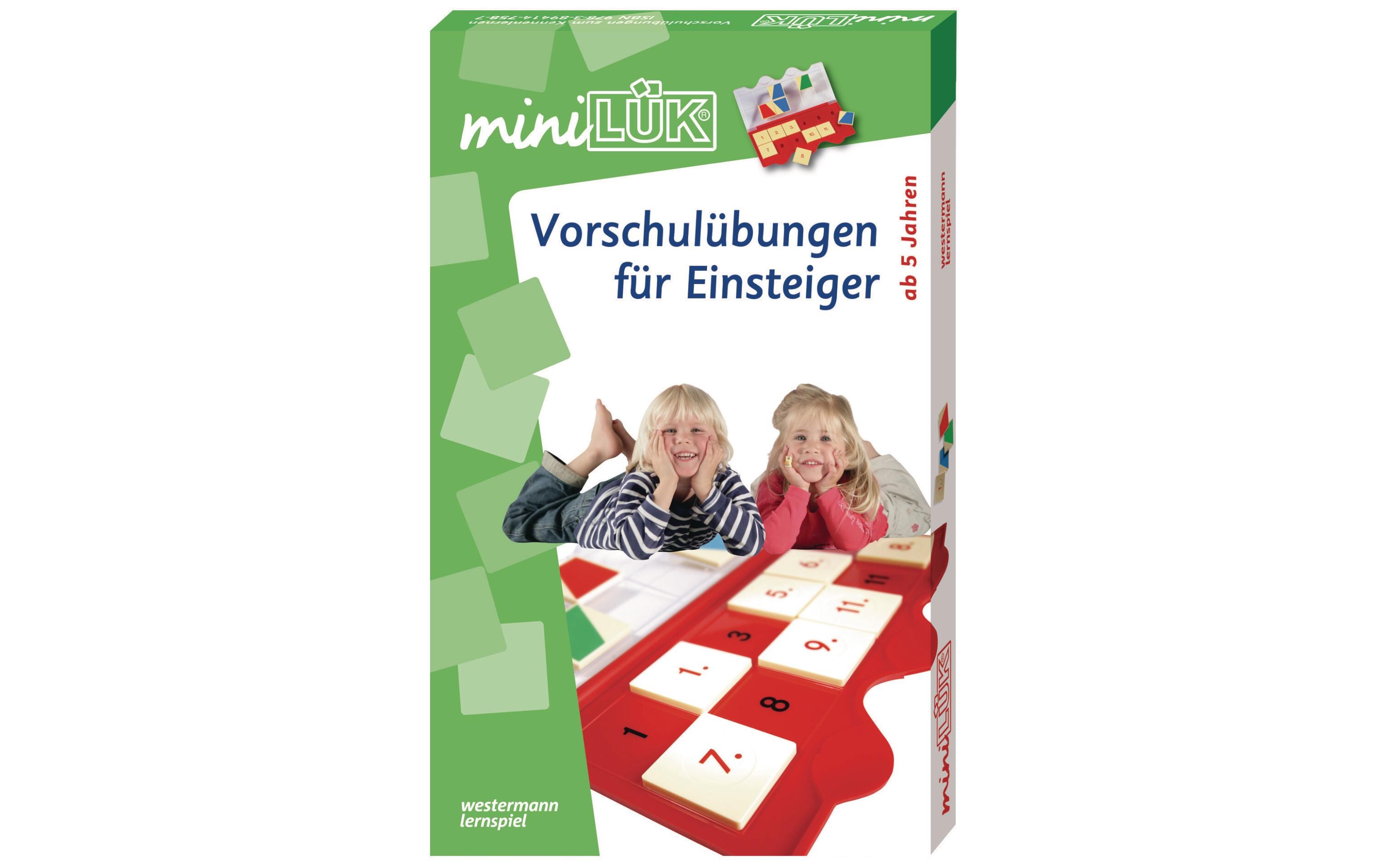 miniLÜK Vorschulübungen für Einsteiger SetLernspiel mit Lösungsgerät