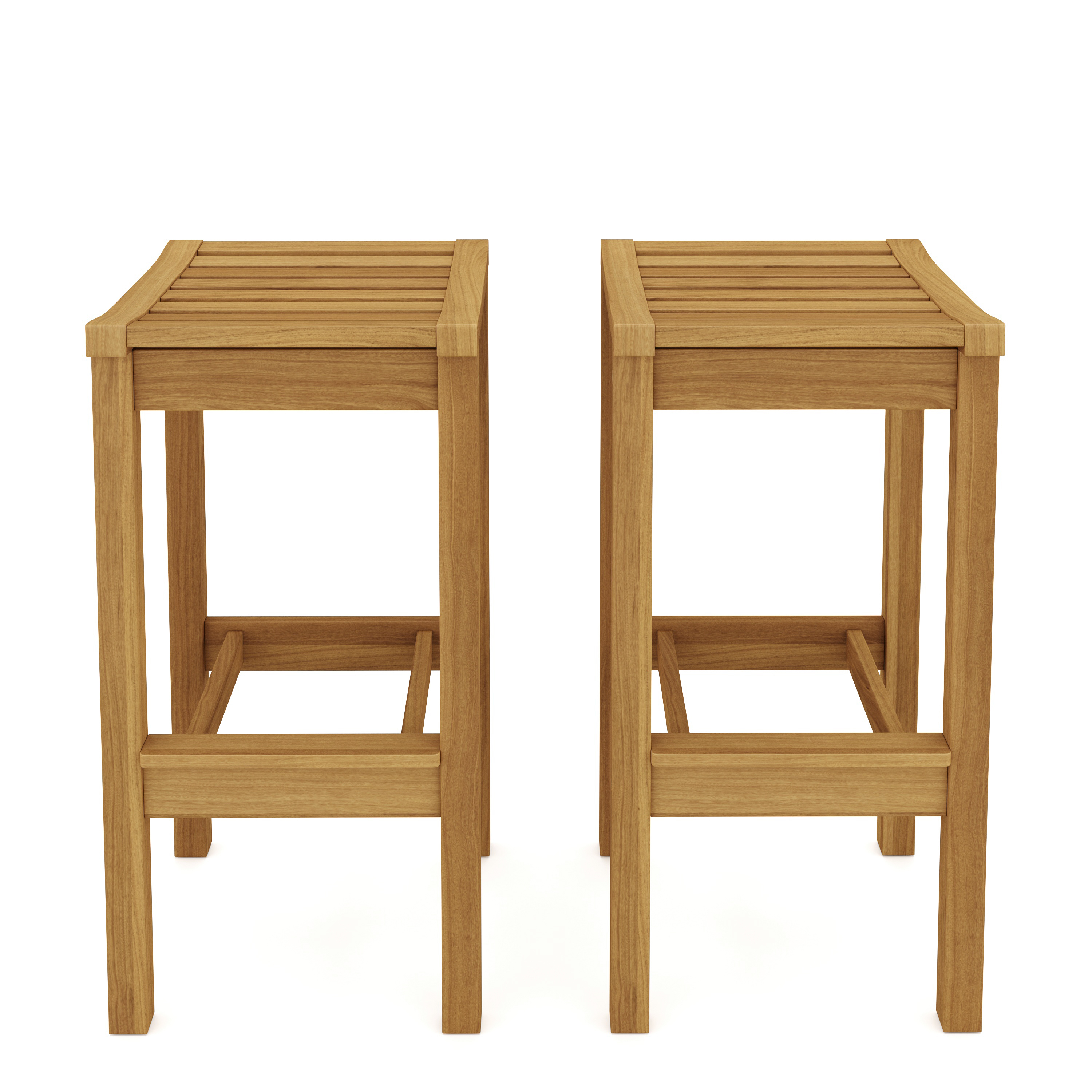 Barstuhl Holz ALHAMBRA 2er Set